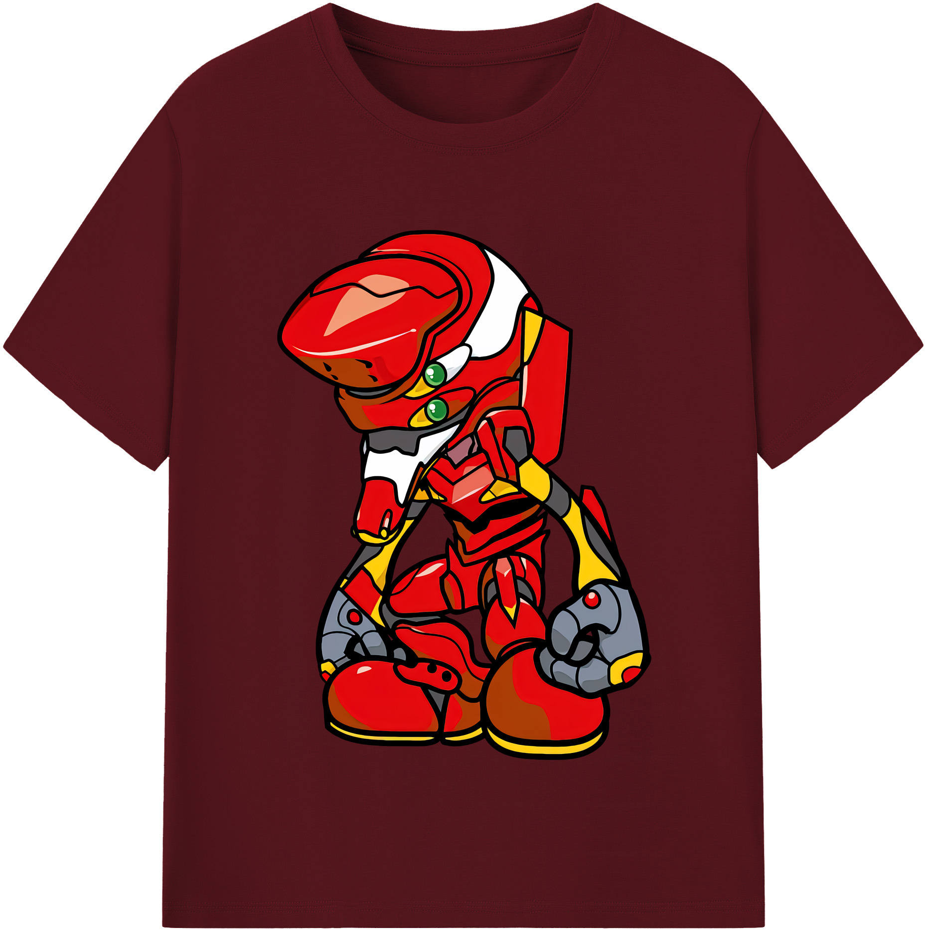 （画像用） EVA 新世紀エヴァンゲリオン 綿100％半袖Tシャツ（フロントプリント）